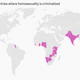 Image for article titled Homosexuality is still a crime in 78 territories—and most are former British colonies